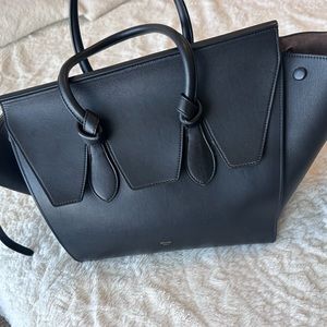 Celine tie tote hand bag